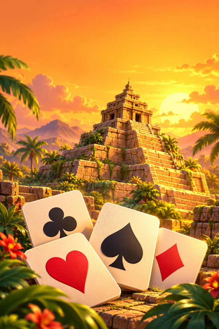 Maya Pyramid Solitaire game preview